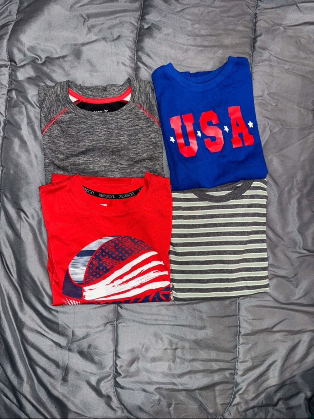 Short Sleeve Athletic & Cotton T-Shirt Bundle